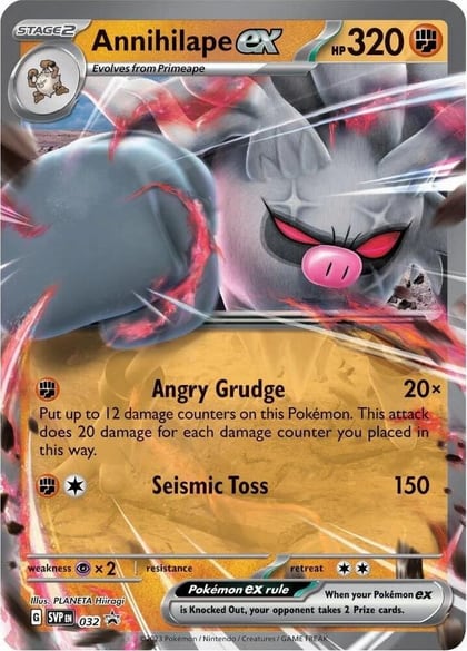Annihilape ex - 032, SV: Scarlet & Violet Promo Cards 032