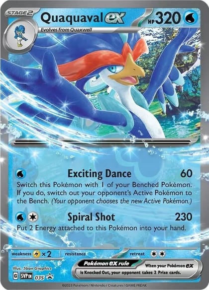 Quaquaval ex - 035, SV: Scarlet & Violet Promo Cards 035