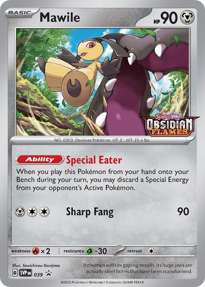 Mawile - 039 (Prerelease), SV: Scarlet & Violet Promo Cards 039