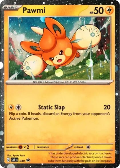 Pawmi - 040 (Cosmos Holo), SV: Scarlet & Violet Promo Cards 040