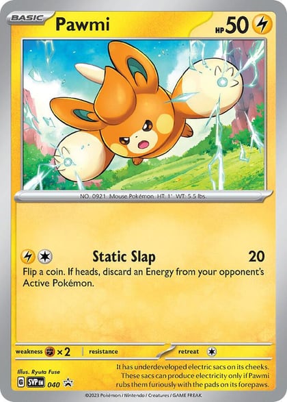 Pawmi - 040, SV: Scarlet & Violet Promo Cards 040