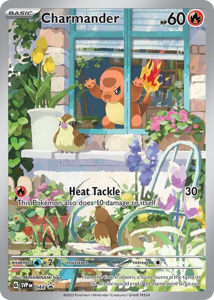 Charmander - 044, SV: Scarlet & Violet Promo Cards 044