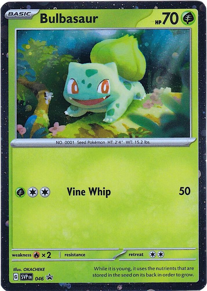 Bulbasaur - 046 (Cosmos Holo), SV: Scarlet & Violet Promo Cards 046