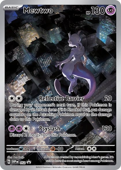 Mewtwo - 052, SV: Scarlet & Violet Promo Cards 052