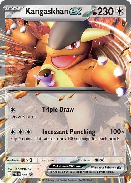 Kangaskhan ex - 055, SV: Scarlet & Violet Promo Cards 055