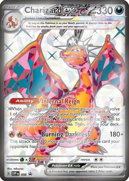 Charizard ex - 056, SV: Scarlet & Violet Promo Cards 056