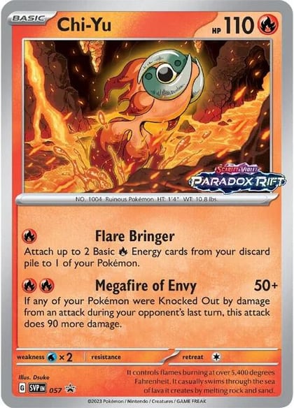 Chi-Yu - 057 (Prerelease), SV: Scarlet & Violet Promo Cards 057