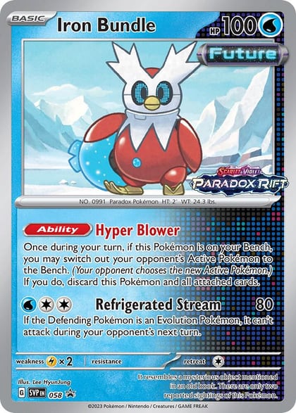 Iron Bundle - 058 (Prerelease), SV: Scarlet & Violet Promo Cards 058