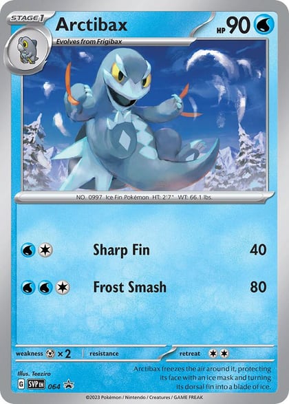 Arctibax - 064, SV: Scarlet & Violet Promo Cards 064