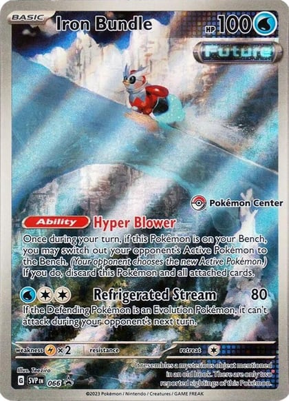 Iron Bundle - 066 (Pokemon Center Exclusive), SV: Scarlet & Violet Promo Cards 066