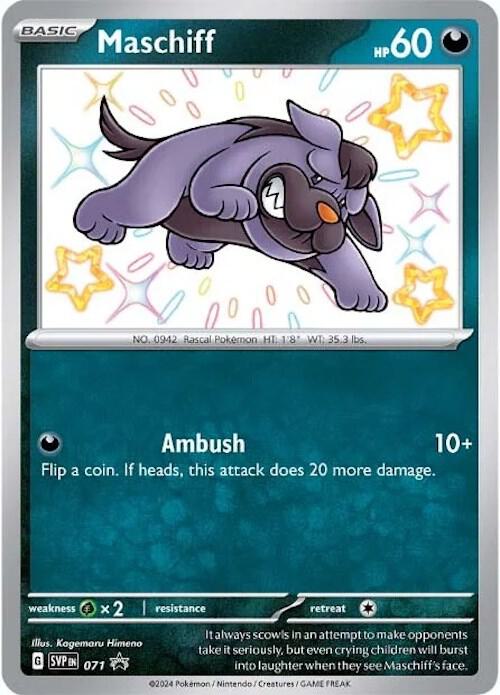 Maschiff - 071, SV: Scarlet & Violet Promo Cards 071