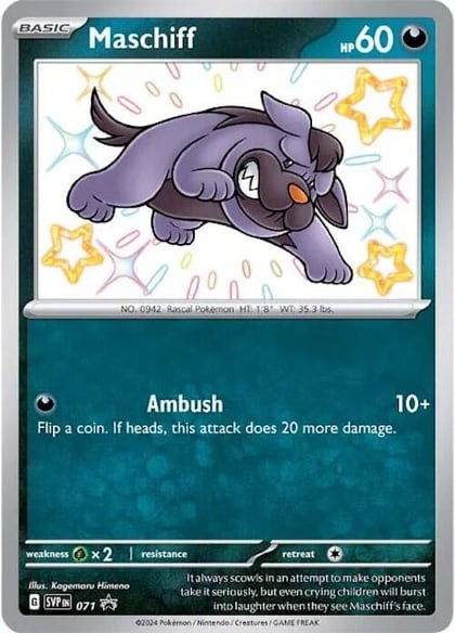 Maschiff - 071, SV: Scarlet & Violet Promo Cards 071
