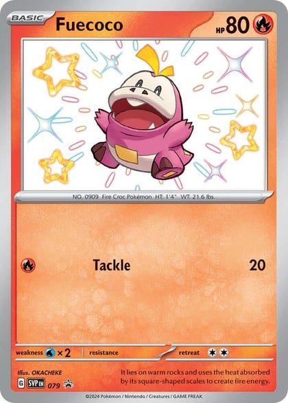 Fuecoco - 079, SV: Scarlet & Violet Promo Cards 079