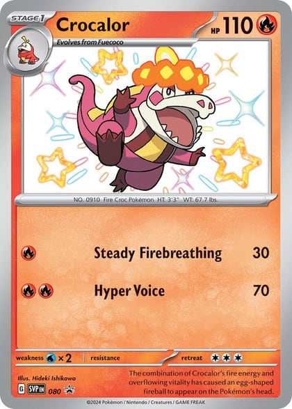 Crocalor - 080, SV: Scarlet & Violet Promo Cards 080