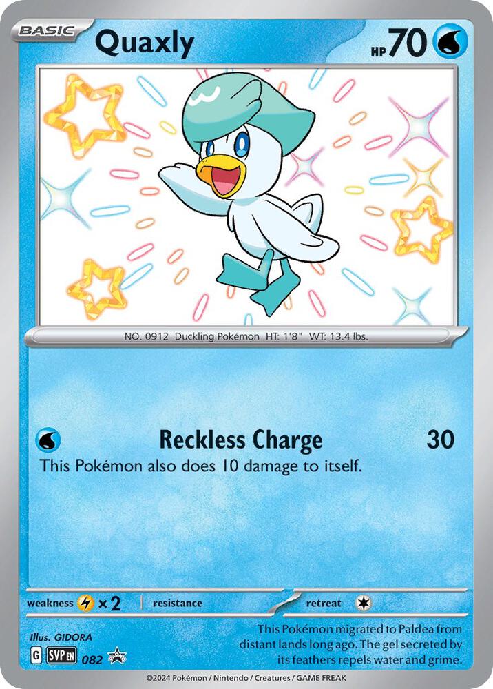 Quaxly - 082, SV: Scarlet & Violet Promo Cards 082