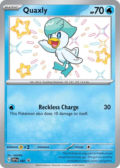 Quaxly - 082, SV: Scarlet & Violet Promo Cards 082
