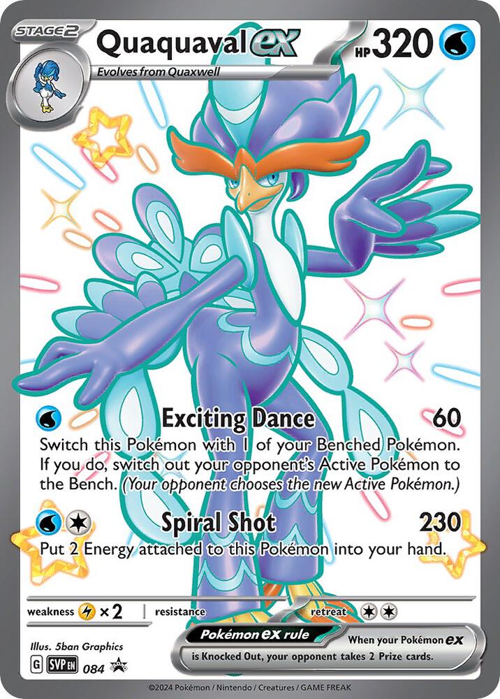 Quaquaval ex - 084, SV: Scarlet & Violet Promo Cards 084