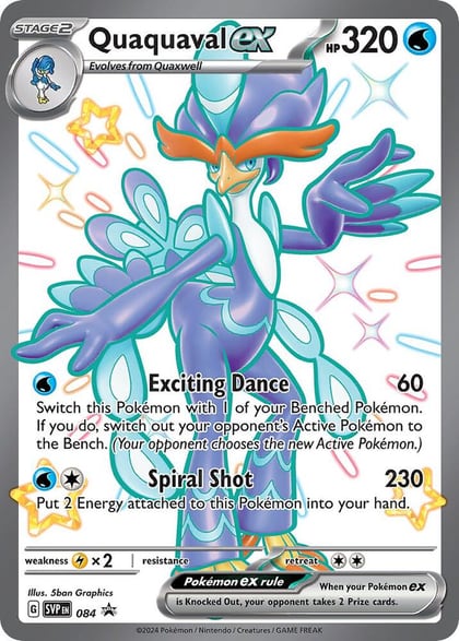 Quaquaval ex - 084, SV: Scarlet & Violet Promo Cards 084
