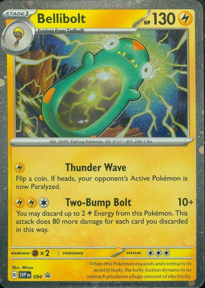 Bellibolt - 094, SV: Scarlet & Violet Promo Cards 094