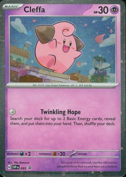 Cleffa - 095, SV: Scarlet & Violet Promo Cards 095