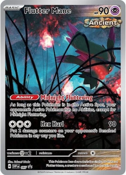 Flutter Mane - 097, SV: Scarlet & Violet Promo Cards 097