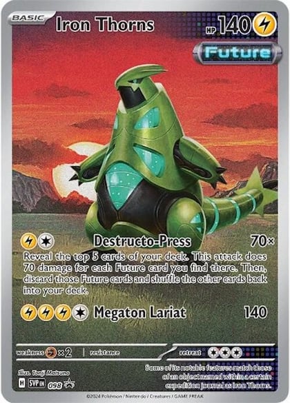 Iron Thorns - 098, SV: Scarlet & Violet Promo Cards 098