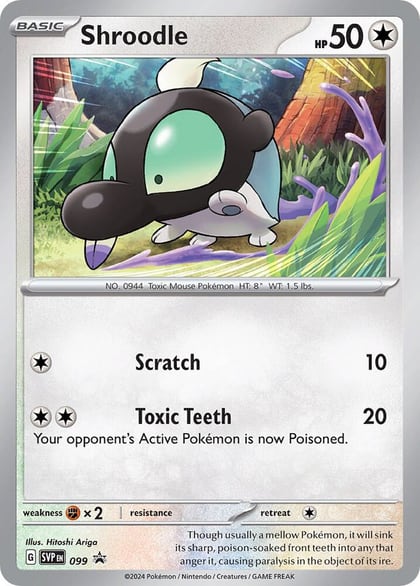 Shroodle - 099, SV: Scarlet & Violet Promo Cards 099
