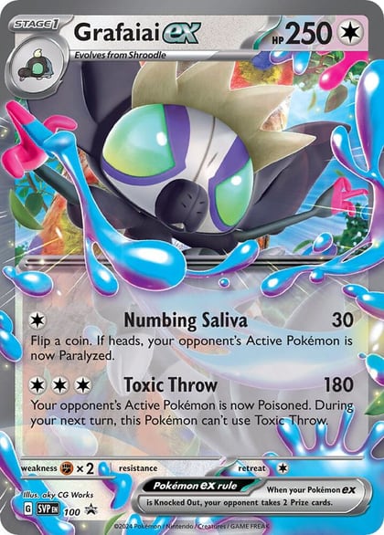 Grafaiai ex - 100, SV: Scarlet & Violet Promo Cards 100