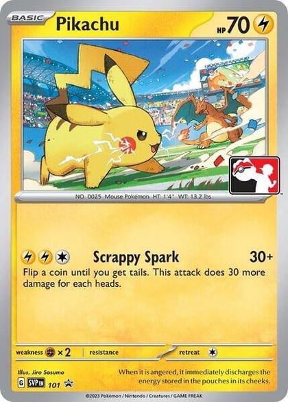 Pikachu - 101, SV: Scarlet & Violet Promo Cards 101