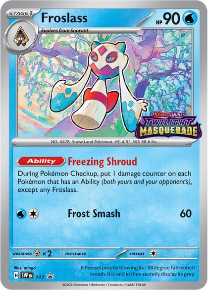 Froslass - 117, SV: Scarlet & Violet Promo Cards 117