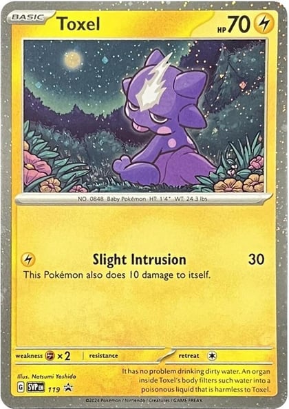 Toxel - 119, SV: Scarlet & Violet Promo Cards 119