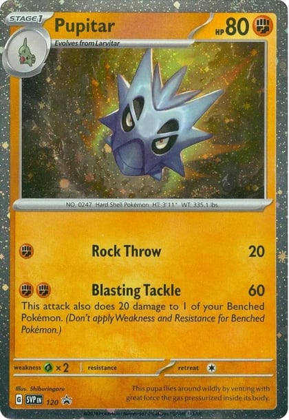 Pupitar - 120, SV: Scarlet & Violet Promo Cards 120