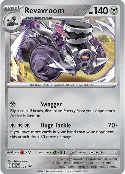 Revavroom - 121, SV: Scarlet & Violet Promo Cards 121