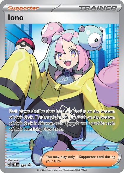 Iono - 124, SV: Scarlet & Violet Promo Cards 124