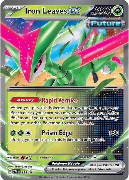 Iron Leaves ex - 128, SV: Scarlet & Violet Promo Cards 128