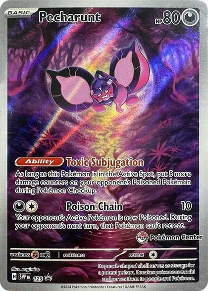 Pecharunt - 129 (Pokemon Center Exclusive), SV: Scarlet & Violet Promo Cards 129