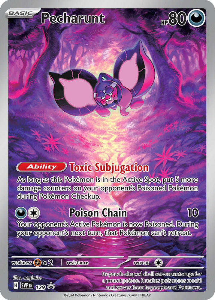 Pecharunt - 129, SV: Scarlet & Violet Promo Cards 129