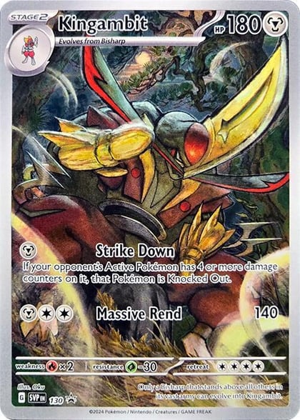 Kingambit - 130, SV: Scarlet & Violet Promo Cards 130