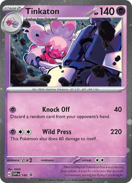 Tinkaton - 140 (Cosmo Holo), SV: Scarlet & Violet Promo Cards 140