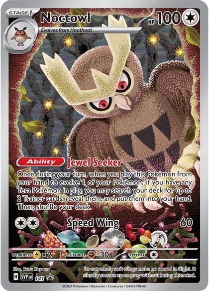 Noctowl - 141, SV: Scarlet & Violet Promo Cards 141