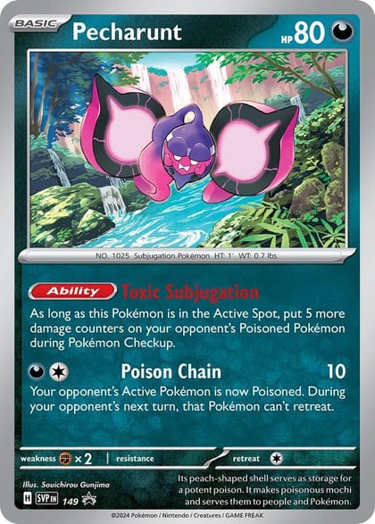 Pecharunt - 149, SV: Scarlet & Violet Promo Cards 149