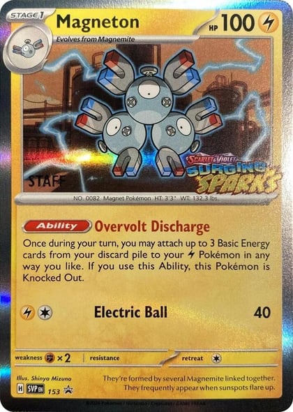 Magneton - 153 (Staff), SV: Scarlet & Violet Promo Cards 153