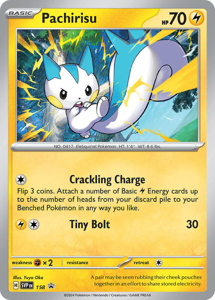 Pachirisu - 158, SV: Scarlet & Violet Promo Cards 158