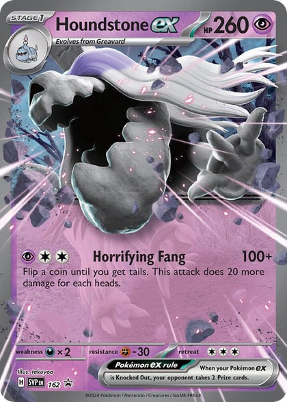Houndstone ex, SV: Scarlet & Violet Promo Cards 162