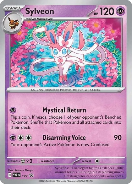 Sylveon - 172 (Cosmos Holo), SV: Scarlet & Violet Promo Cards 172