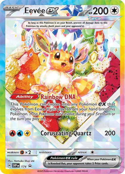 Eevee ex - 174, SV: Scarlet & Violet Promo Cards 174