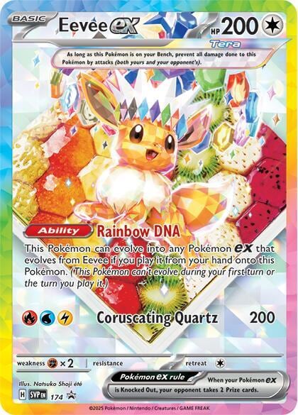 Eevee ex - 174, SV: Scarlet & Violet Promo Cards 174