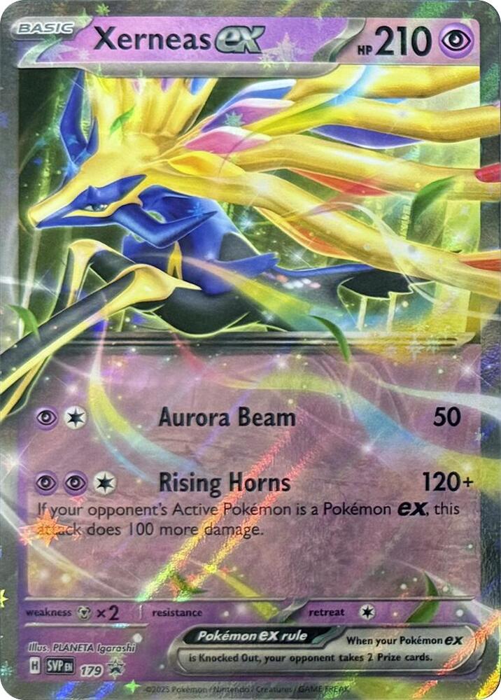 Xerneas ex - 179, SV: Scarlet & Violet Promo Cards 179