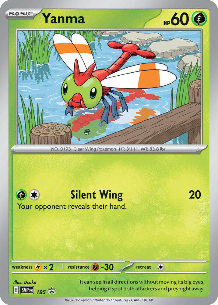 Yanma - 185, SV: Scarlet & Violet Promo Cards 185