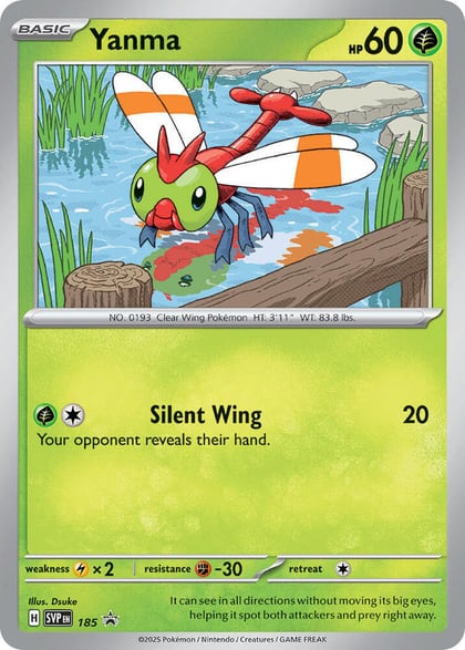 Yanma - 185, SV: Scarlet & Violet Promo Cards 185